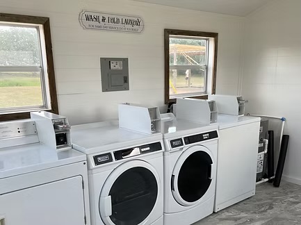 Restrooms, showers & laundry