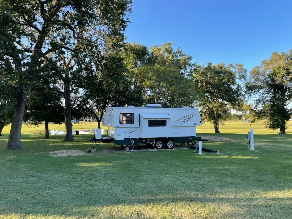 Furnished on-site RV rental